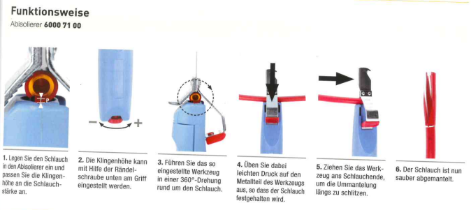 6000 71 00 Abisolierer